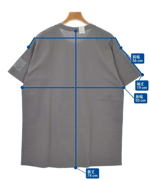 N.HOOLYWOOD（エヌハリウッド）Tシャツ・カットソー グレー サイズ:40(L位) メンズ/2200619970550