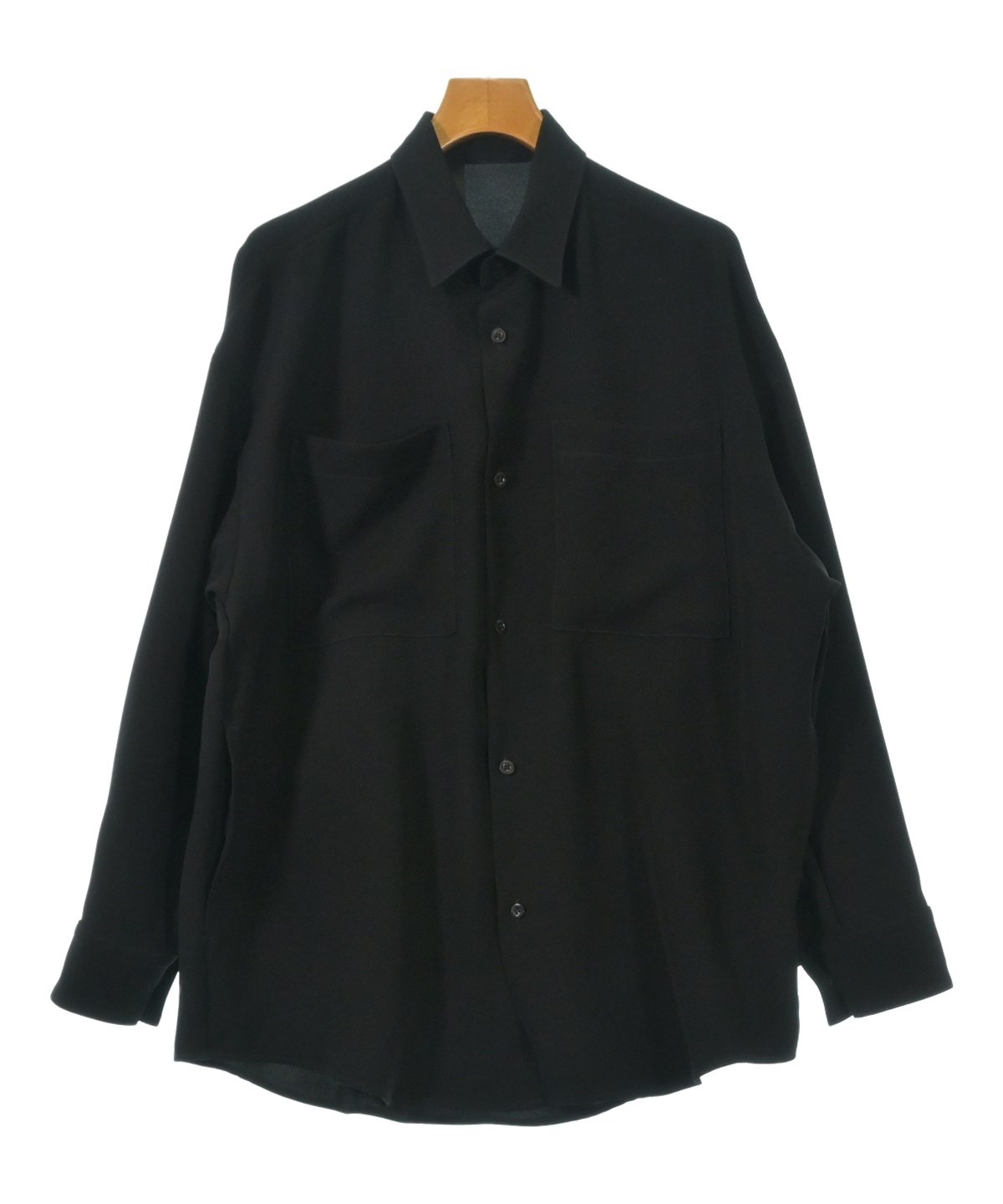 N.HOOLYWOOD（エヌハリウッド）カジュアルシャツ 黒 サイズ:36(S