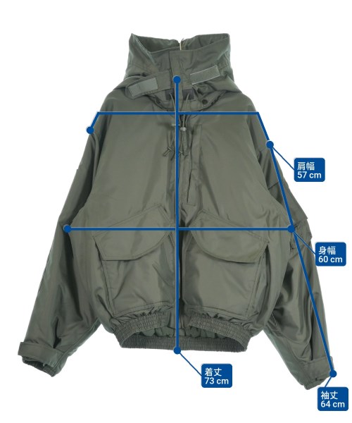 N.HOOLYWOOD（エヌハリウッド）ミリタリーブルゾン カーキ サイズ:M メンズ/2200620308014