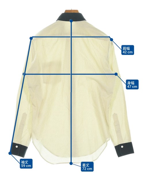 N.HOOLYWOOD（エヌハリウッド）カジュアルシャツ 白 サイズ:36(S位) メンズ/2200620932035
