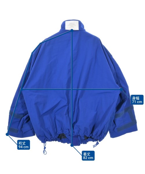 N.HOOLYWOOD（エヌハリウッド）ブルゾン 青 サイズ:40(L位) メンズ/2200621176018