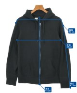 N.HOOLYWOOD（エヌハリウッド）パーカー 黒 サイズ:42(XL位) メンズ/2200621190014