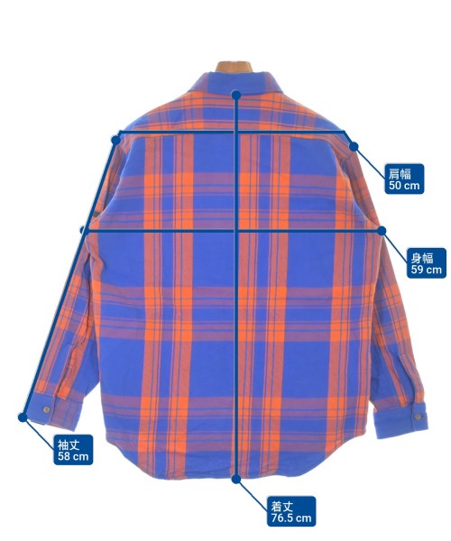 N.HOOLYWOOD（エヌハリウッド）カジュアルシャツ 青 サイズ:S メンズ/2200601605033