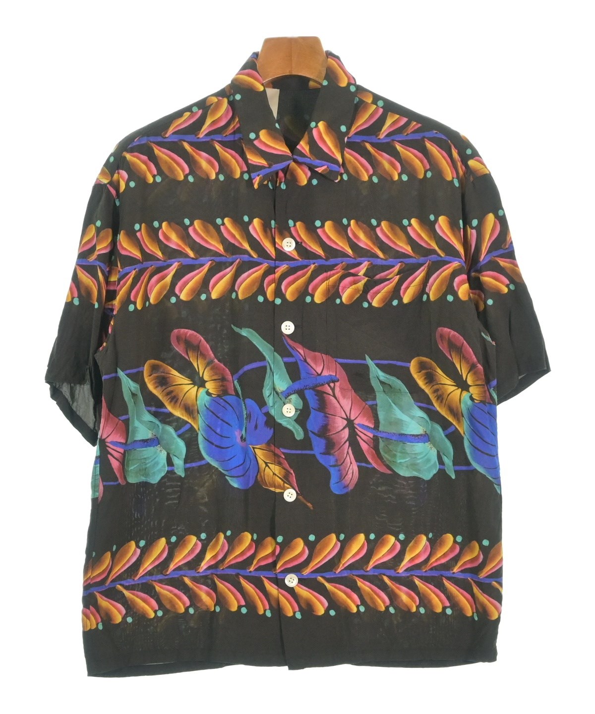 N.HOOLYWOOD エヌハリウッド カジュアルシャツ 36(S位) 白 【古着