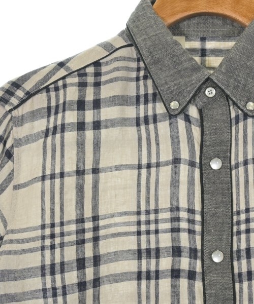 N.HOOLYWOOD（エヌハリウッド）カジュアルシャツ ベージュ サイズ:36(XS位) メンズ/2200562962060