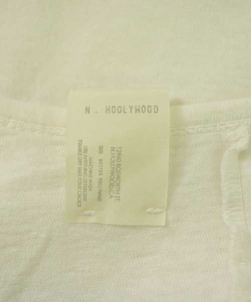 N.HOOLYWOOD（エヌハリウッド）Tシャツ・カットソー 白 サイズ:36(S位) メンズ/2200564698028