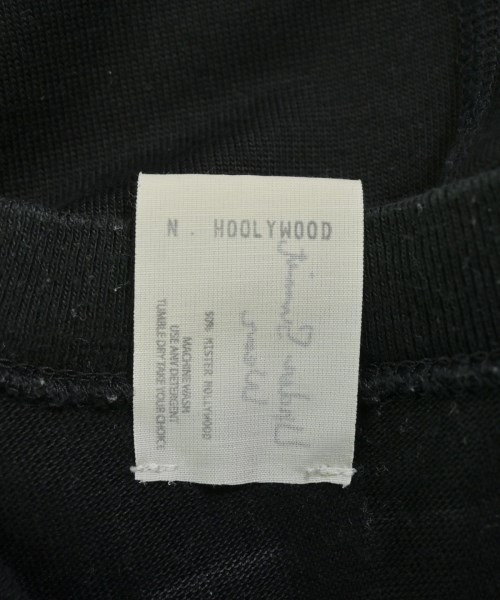 N.HOOLYWOOD（エヌハリウッド）Tシャツ・カットソー 黒 サイズ:40(L位) メンズ/2200571352029