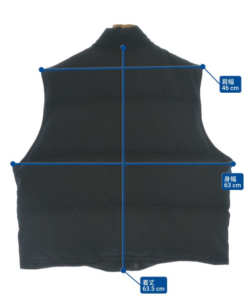 N.HOOLYWOOD（エヌハリウッド）ダウンジャケット/ダウンベスト 紺 サイズ:38(M位) メンズ/2200672496042