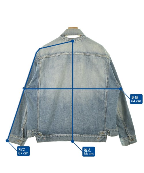 N.HOOLYWOOD（エヌハリウッド）デニムジャケット 青 サイズ:38(M位) メンズ/2200670725045