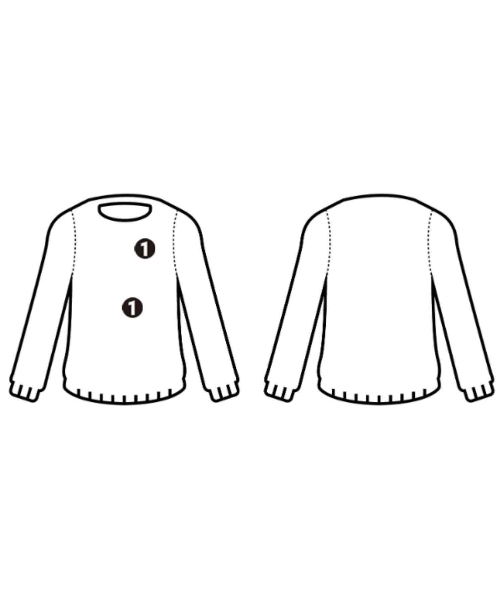 N.HOOLYWOOD（エヌハリウッド）ニット・セーター カーキ サイズ:38(M位) メンズ/2200670725168