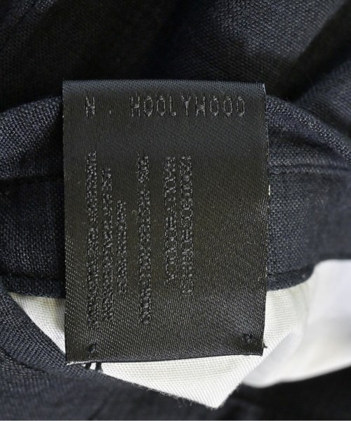 N.HOOLYWOOD（エヌハリウッド）スラックス 紺 サイズ:38(M位) メンズ/2200672990052