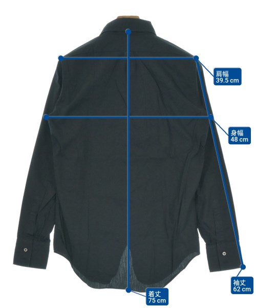 N.HOOLYWOOD（エヌハリウッド）カジュアルシャツ 黒 サイズ:36(S位) メンズ/2200673687050