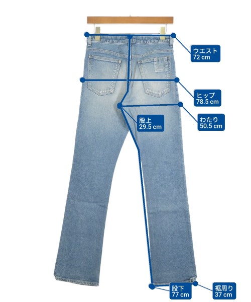 N.HOOLYWOOD（エヌハリウッド）デニムパンツ 青 サイズ:38(M位) メンズ/2200673687104