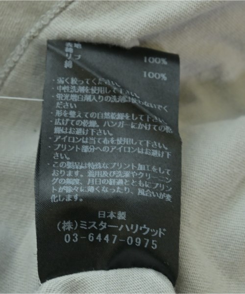 N.HOOLYWOOD（エヌハリウッド）Tシャツ・カットソー グレー サイズ:38(M位) メンズ/2200673723031