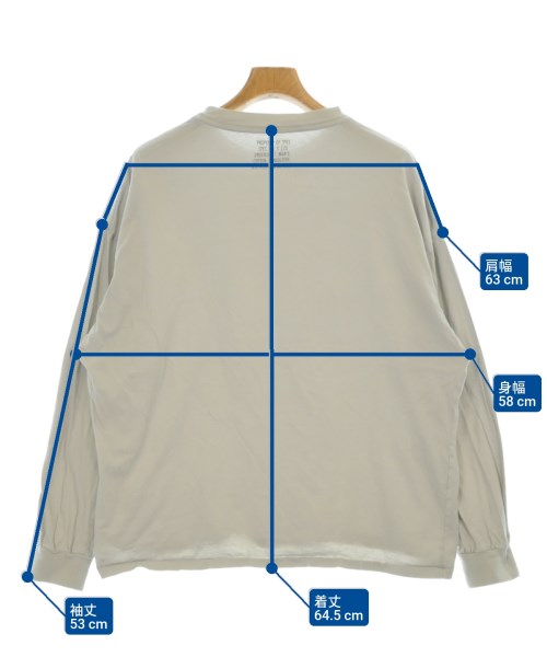 N.HOOLYWOOD（エヌハリウッド）Tシャツ・カットソー グレー サイズ:38(M位) メンズ/2200673723031