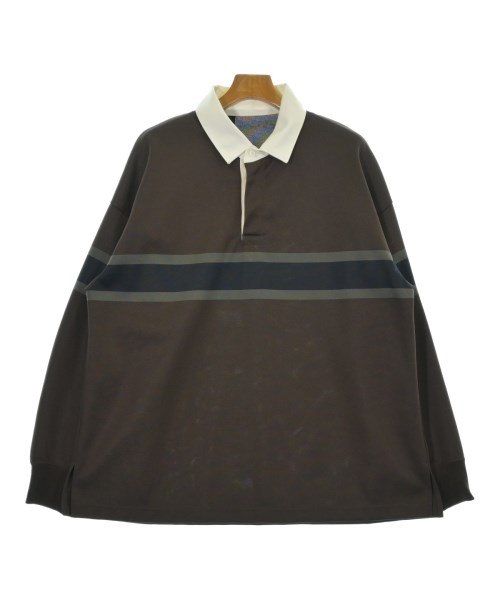 N.HOOLYWOOD（エヌハリウッド）ポロシャツ 茶 サイズ:40(L位) メンズ/2200663357185