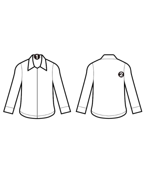 N.HOOLYWOOD（エヌハリウッド）カジュアルシャツ 白 サイズ:36(S位) メンズ/2200674152014