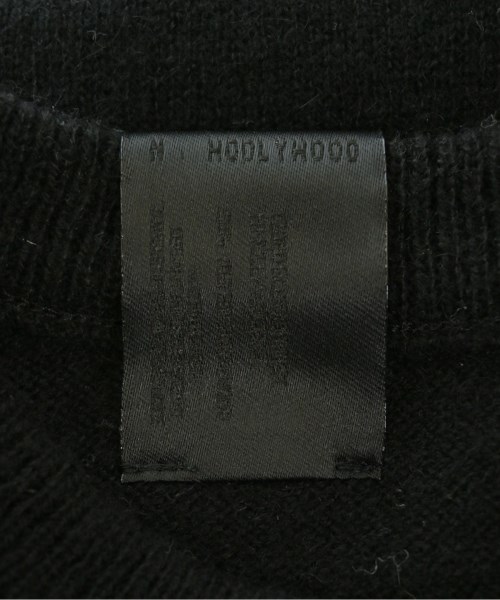 N.HOOLYWOOD（エヌハリウッド）ニット・セーター 黒 サイズ:36(S位) メンズ/2200674391086