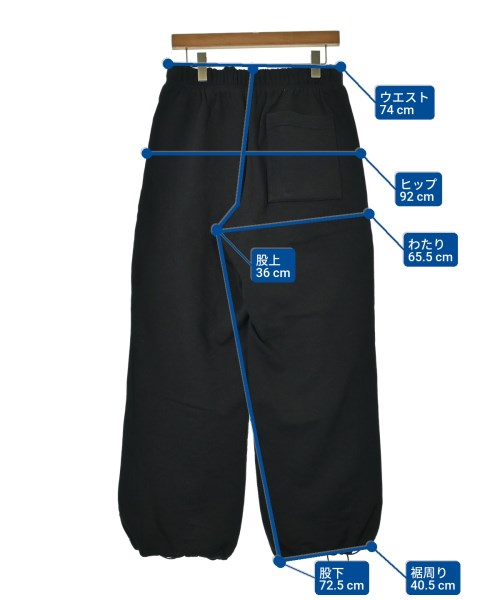 N.HOOLYWOOD（エヌハリウッド）スウェットパンツ 黒 サイズ:S メンズ/2200674391123