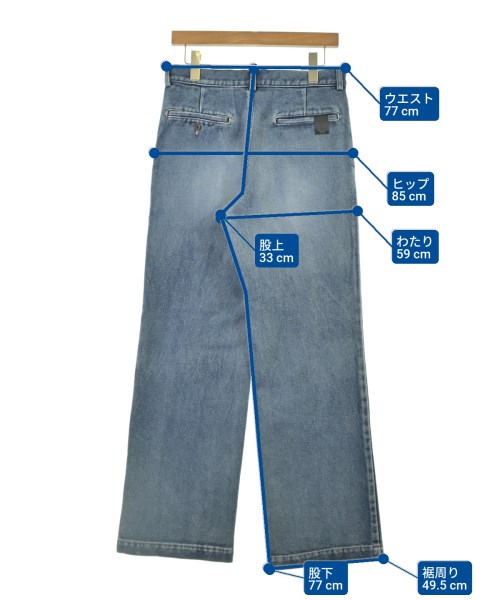 N.HOOLYWOOD（エヌハリウッド）デニムパンツ 青 サイズ:36(S位) メンズ/2200671483043