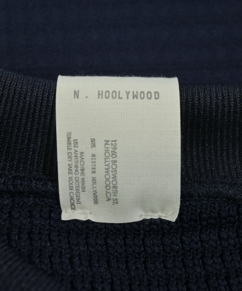 N.HOOLYWOOD（エヌハリウッド）Tシャツ・カットソー 紺 サイズ:40(L位) メンズ/2200675714037