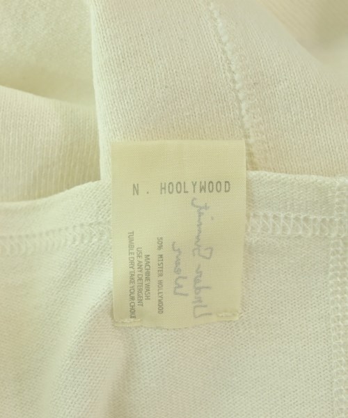 N.HOOLYWOOD（エヌハリウッド）Tシャツ・カットソー 白 サイズ:36(S位) メンズ/2200671333287