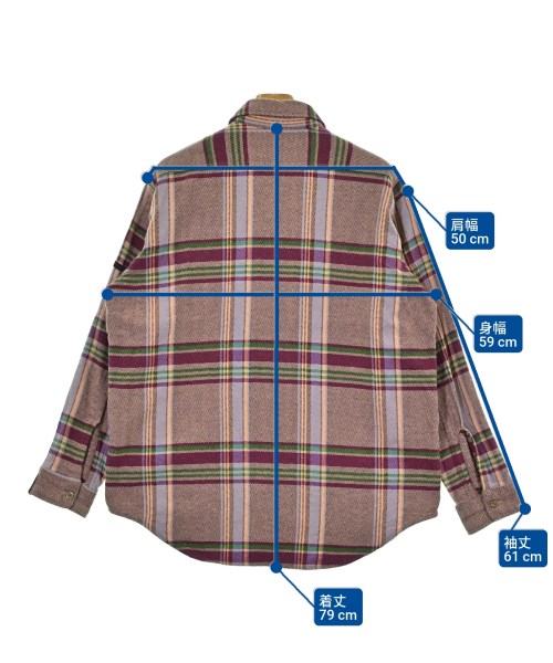 N.HOOLYWOOD（エヌハリウッド）カジュアルシャツ ピンク サイズ:L メンズ/2200677387031