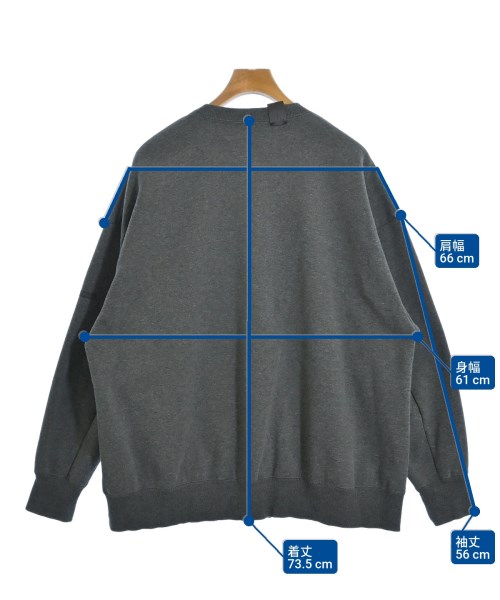 N.HOOLYWOOD（エヌハリウッド）スウェット グレー サイズ:38(M位) メンズ/2200677780061