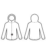 N.HOOLYWOOD（エヌハリウッド）パーカー 黒 サイズ:36(S位) メンズ/2200677804019