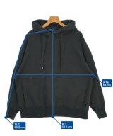 N.HOOLYWOOD（エヌハリウッド）パーカー 黒 サイズ:36(S位) メンズ/2200677804019