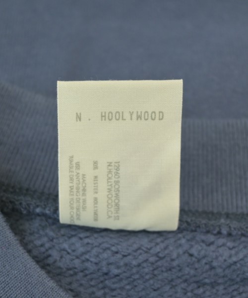 N.HOOLYWOOD（エヌハリウッド）スウェット 青 サイズ:40(L位) メンズ/2200678084038