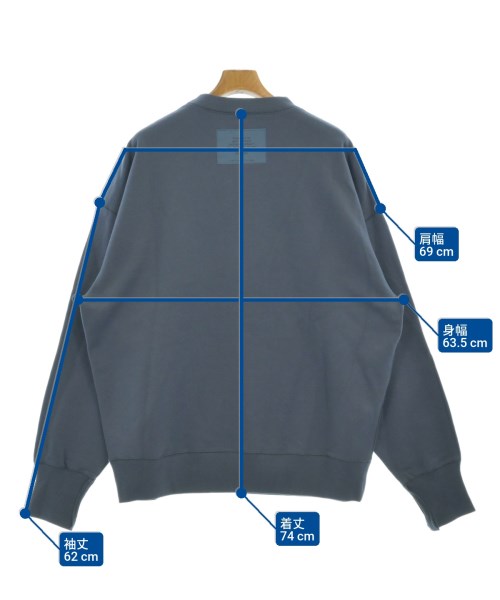 N.HOOLYWOOD（エヌハリウッド）スウェット 青 サイズ:40(L位) メンズ/2200678084038