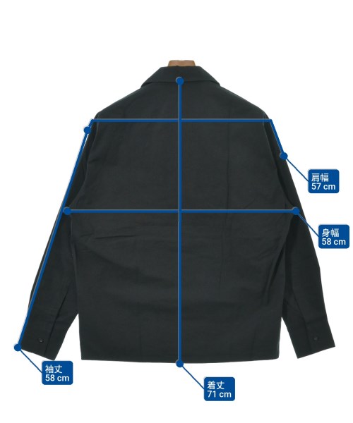 N.HOOLYWOOD（エヌハリウッド）カジュアルシャツ 黒 サイズ:36(S位) メンズ/2200673964045