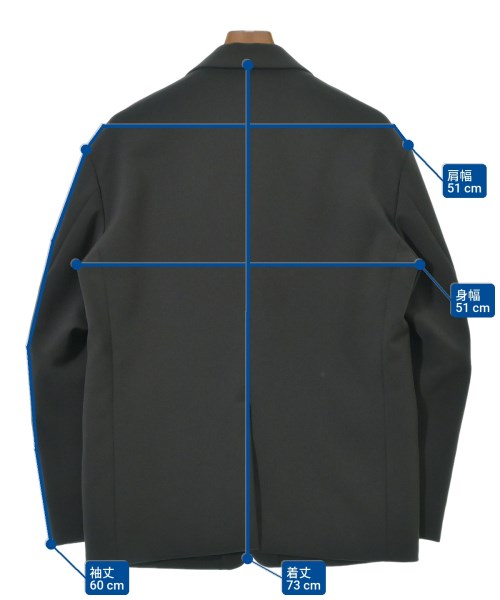 N.HOOLYWOOD（エヌハリウッド）カジュアルジャケット グレー サイズ:36(S位) メンズ/2200678556016