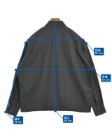 N.HOOLYWOOD（エヌハリウッド）カジュアルシャツ グレー サイズ:36(S位) メンズ/2200679571018