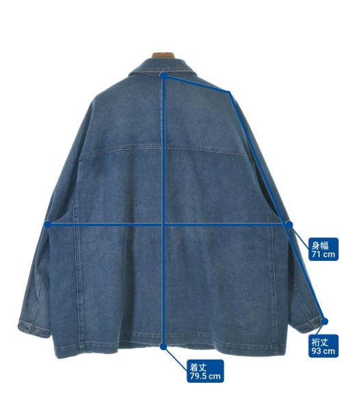 N.HOOLYWOOD（エヌハリウッド）デニムジャケット 紺 サイズ:38(M位) メンズ/2200232883015