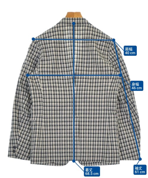 N.HOOLYWOOD（エヌハリウッド）ジャケット グレー サイズ:36(S位) メンズ/2200675270038