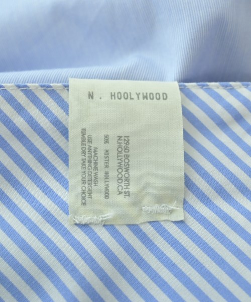 N.HOOLYWOOD（エヌハリウッド）カジュアルシャツ 青 サイズ:40(L位) メンズ/2200680391018