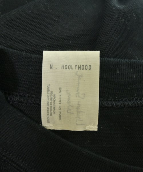 N.HOOLYWOOD（エヌハリウッド）Tシャツ・カットソー 黒 サイズ:38(M位) メンズ/2200680709073