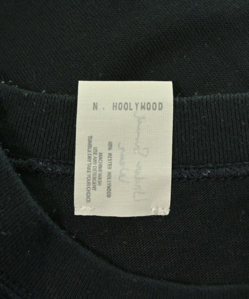 N.HOOLYWOOD（エヌハリウッド）Tシャツ・カットソー 黒 サイズ:40(L位) メンズ/2200680709097