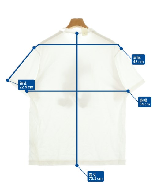 N.HOOLYWOOD（エヌハリウッド）Tシャツ・カットソー 白 サイズ:36(S位) メンズ/2200681245051