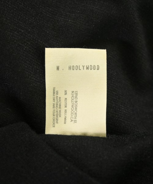 N.HOOLYWOOD（エヌハリウッド）Tシャツ・カットソー 黒 サイズ:38(M位) メンズ/2200694438174