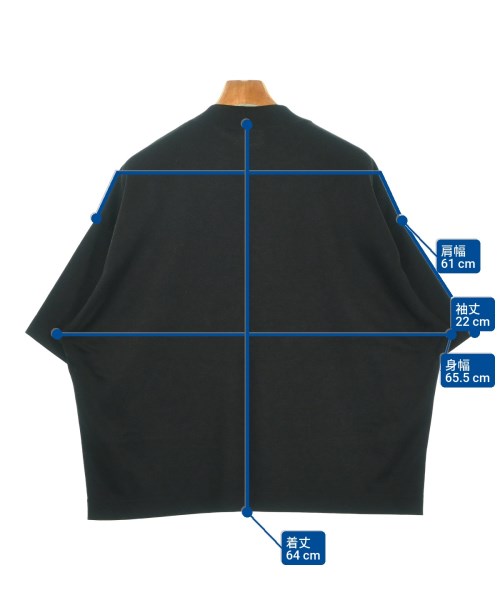 N.HOOLYWOOD（エヌハリウッド）Tシャツ・カットソー 黒 サイズ:38(M位) メンズ/2200694438174