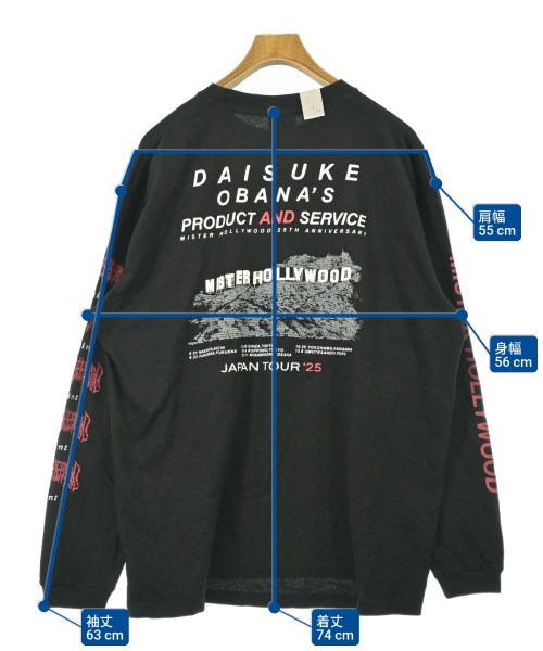 N.HOOLYWOOD（エヌハリウッド）Tシャツ・カットソー 黒 サイズ:F メンズ/2200695372194