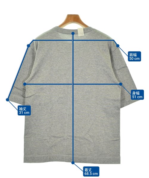 N.HOOLYWOOD（エヌハリウッド）Tシャツ・カットソー グレー サイズ:38(M位) メンズ/2200697408020