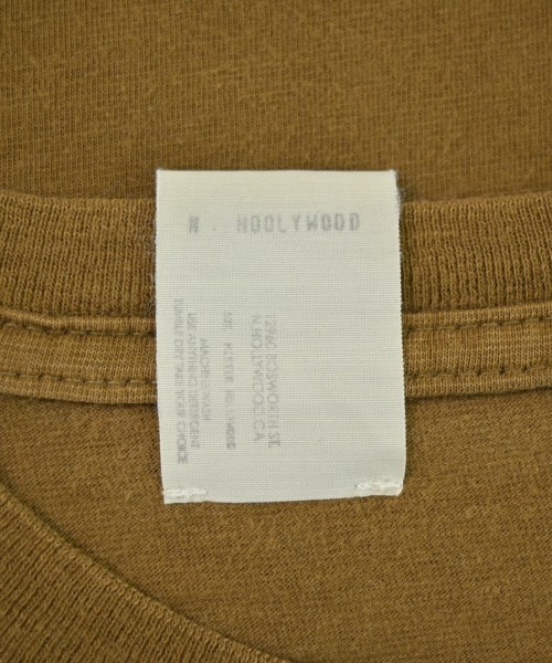 N.HOOLYWOOD（エヌハリウッド）Tシャツ・カットソー 茶 サイズ:36(S位) メンズ/2200694541027