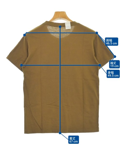 N.HOOLYWOOD（エヌハリウッド）Tシャツ・カットソー 茶 サイズ:36(S位) メンズ/2200694541027