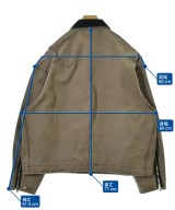 N.HOOLYWOOD（エヌハリウッド）カバーオール 茶 サイズ:42(XL位) メンズ/2200652946024