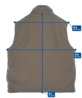 N.HOOLYWOOD（エヌハリウッド）ダウンジャケット/ダウンベスト 茶 サイズ:42(XL位) メンズ/2200652946048