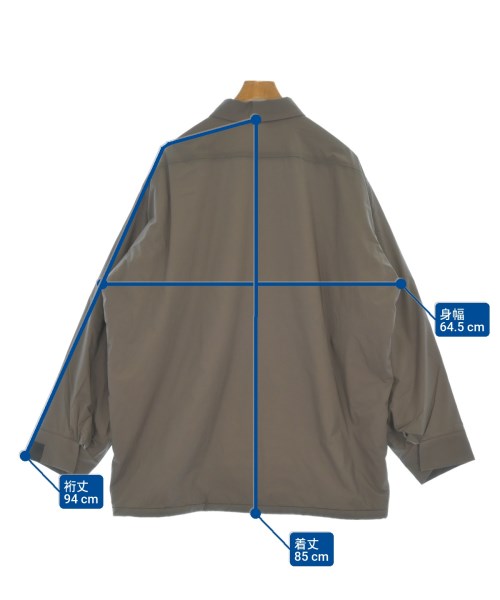 N.HOOLYWOOD（エヌハリウッド）カジュアルシャツ 茶 サイズ:42(XL位) メンズ/2200652946055